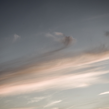 Wolken am Abendhimmel, Negenborn, September 2020