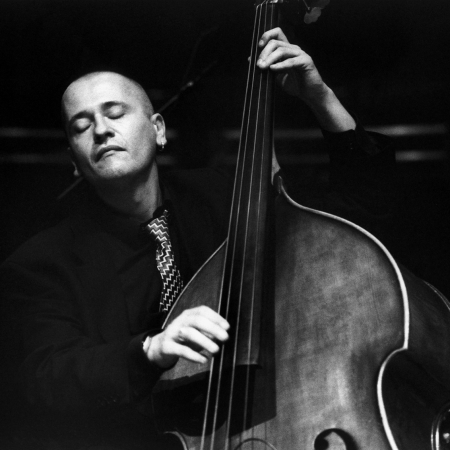 Olaf Casimir beim Jazz Meeting Hannover im Kuppelsaal, 2001, Foto: Oliver Hoffmann