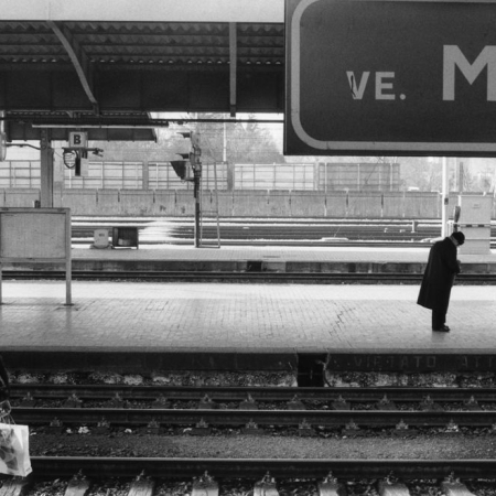 Bahnhof Venedig Mestre, Februar 2001, Foto: Oliver Hoffmann